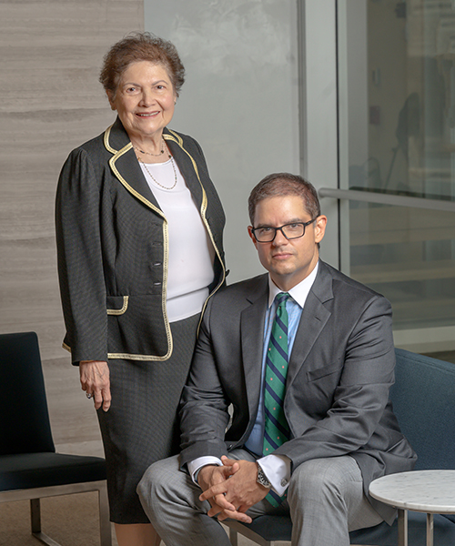 Blanca G. Silvestrini and Angel J. Silvestrini